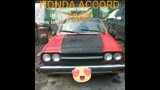 HONDA ACCORD 1980 REVIEW