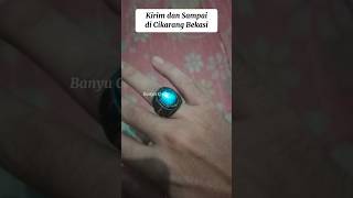 Ring Cincin Batok Kelapa OTW dan Sampai di Cikarang Bekasi #cincin #cincinakik #kerajinan