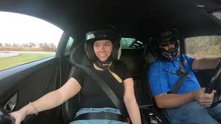 Velocity Driving Lamborghini LP610 Ride Along Lime Rock Park Halloween 2024