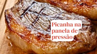 Picanha na panela de pressão