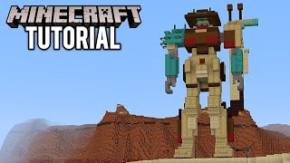 MINECRAFT : How To Build Tequila Gundam Tutorial