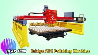 HUALONG machinery auto slab polish Single head marble granite Stone Polishing Machine