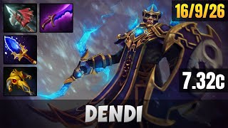 DENDI Silencer BOTTOM LANE Gameplay WITH 16 KILLS | Dota 2 Full Game