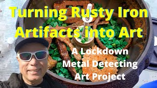 Turning Rusty Iron Artifacts into Art | A Lockdown Metal Detecting Project | Livestream Announcement