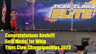 Kevin, Whip Gold Medal, Tiger Claw 2023