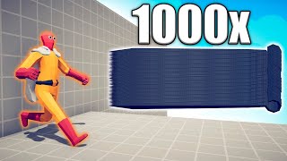 1000x OVERPOWERED SKEWER vs EVERY BOSS - TABS | Totally Accurate Battle Simulator 2024