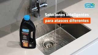 Sanicentro Desatascador Cocina Acción Turbo - Soluciones inteligentes para atascos diferentes