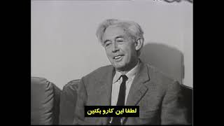 Interview with Robert Bresson by Jean Luc Godard - ژان لوک گدار جوان در گفتگویی با روبر برسون