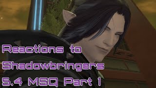 FFXIV 5.4 Reactions Part 1: We STILL Love One Catboy