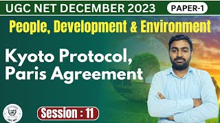 Kyoto Protocol and Paris Agreement II  UGC NET People & Environment II UGC NET Paper- 1 II