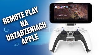 PS5 DualSense z pełnym wsparciem Remote Play na urządzeniach Apple