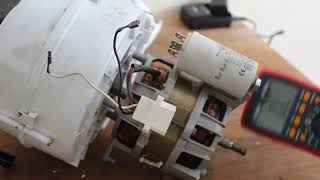 Tumble clothes dryer trobleshooting - testing single phase motor and capacitor