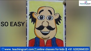 Learn Easy Draw Mottu from Mottu Patlu