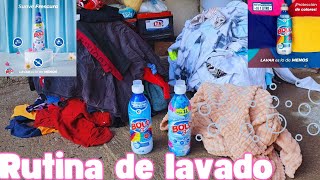 Rutina de lavado 🧼🧽 suavizante bold y jabon liquido bold 👕🧦👖👌