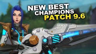 New Best Champions for Patch 9.6 Season 9 for Climbing in EVERY ROLE