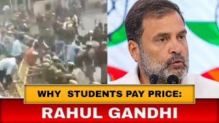 Students Intensify UPPSC Protests; Why Should Students Pay The Price, Rahul Gandhi Asks