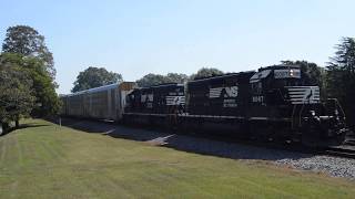 Norfolk Southern NS P79 with SD40-2 for Power 6082&6121 Horn show