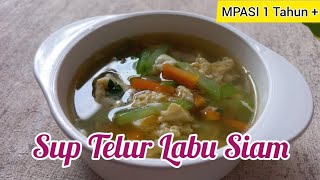 SUP TELUR LABU SIAM || MPASI 1 TAHUN +