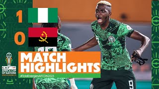 ALL GOALS - Nigeria 1-0 Angola - OSIMHEN AND LOOKMAN ON FIRE!!!