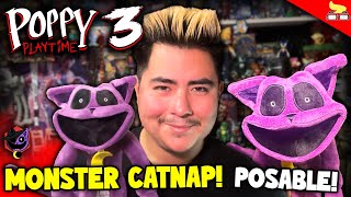 The Official New MONSTER CATNAP Plushie Is Here! *POSABLE!* | Unboxing & Review!