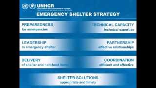 UNHCR: UN Refugee Agency - Emergency Shelter Response