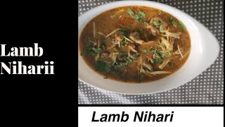 Mutton Nihari/Special Mutton Nihari  in Urdu ,Hindi By Fouzia Ahmed