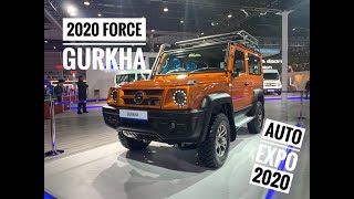 2020 Force Gurkha | Auto Expo 2020 | BS VI compliant | First Look Video