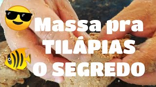 MASSA para TILÁPIAS (Como Fazer Uma Massa para Pescar Tilápia, Piau, Lambari, Pacu, Tambaqui, Etc..)