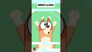 BINGO LLORA POR ESTE ACCIDENTE #shorts #bluey