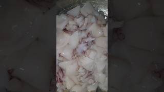 சுவையான கனவா மீன் தொக்கு🤤😍💃🏻🥳 #cuttlefish #squid