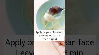 Korean Glass Skin Secret l Glowing Skin At Home #ytshorts #shorts #youtubeshorts