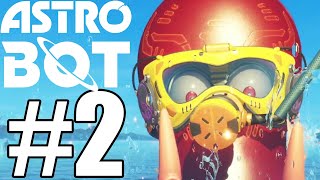 Astro Bot Gameplay Walkthrough Part 2 - Tentacle System (100%)