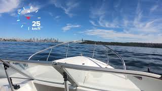 Sydney Harbour Cruzn in the Mustang!