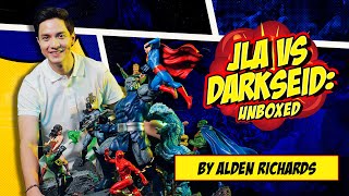 Alden Richards Unboxes JLA vs. Darkseid Ver. A Colour