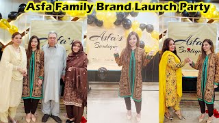 Asfa's Family Brand Name Reveal & Logo Launch Party Per Gyi | Ayeshalifestyle