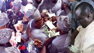 WATCH HOW SAHEED OSUPA, SHINA AKANNI, MALAIKA, ATAWEWE & OTHERS MAKE MONEY RAIN ON KOLLINGTON AYINLA