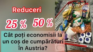 Haul alimentar. Cât poți economisii la un coș de cumpărături în Austria 2021