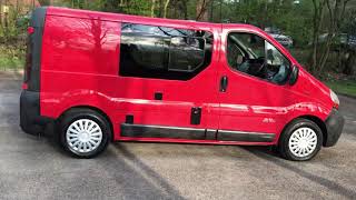 Renault Trafic Campervan conversion. 100 bhp Turbo diesel. 2003. For sale Mcr. 14/04/21