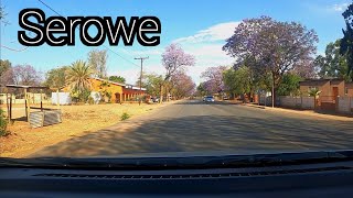 Driving through Serowe village ìn Botswana.  Ga-MmaBesi-a-Kgama!