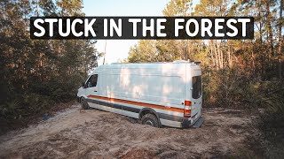 WE GOT STUCK // THIS HASN’T BEEN AN EASY OR FUN WEEK OF VANLIFE