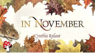 🍁In November | Fall Stories (Read Aloud books for children) | Storytime Cynthia Rylant