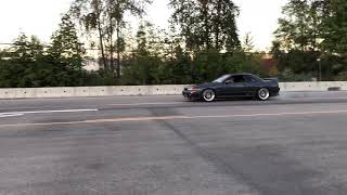 1000hp R32 GTR Burnout