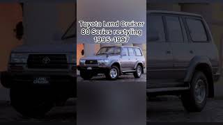 Toyota Land Cruiser evolution #топ #подписывайтесь #ставьтелайки #топчик #круто #evolution #top #жиз