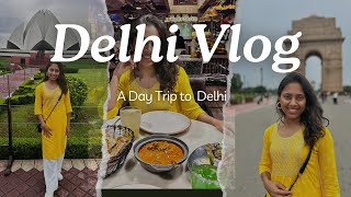 Delhi Vlog: 8 hours in Delhi l A day trip to Old Delhi and New Delhi