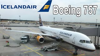 Icelandair Boeing 757-200 ✈ Frankfurt to Keflavik