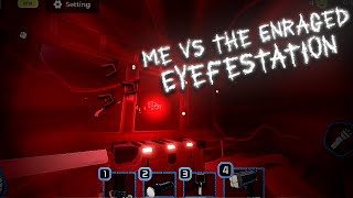 Me Vs The Enraged Eyefestation in Pressure | Super Hard Surviving | Roblox Pressure Gameplay