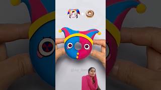 pomni 🍩 Donuts # Digital circus # Emoji mixing #youtubeshorts