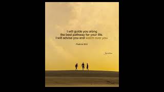 Psalms-32:8; Daily word of God 16-08-24|@JoyCreations2k23 Kastala kadali lo song|#love #verse #god