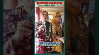 HEBOH!!! BAZAAR UMKM SUMATERA SELATAN DI JAMBORE KADER PKK PROVINSI SUMATERA SELATAN DI TMII