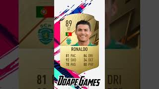 Ronaldo 's fifa future #shorts #football #easportsfifa #cristianoronaldo